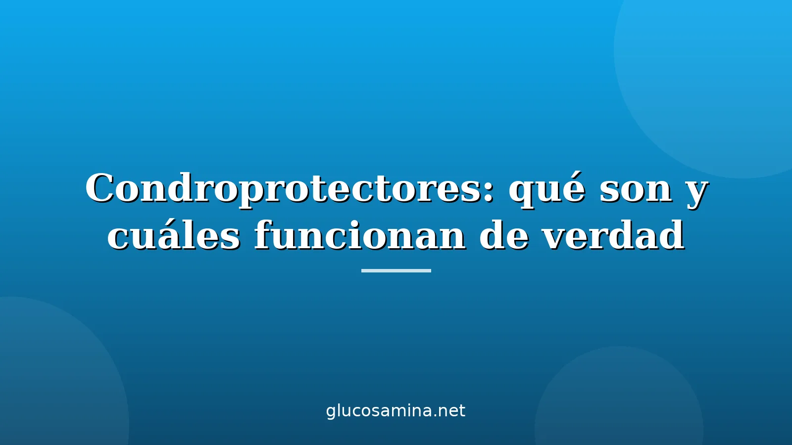 Cartílago articular protegido por condroprotectores en una rodilla